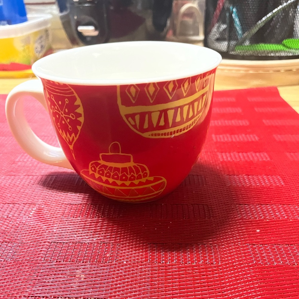 Starbucks  Christmas 2015 Edition red mug in perfect condition